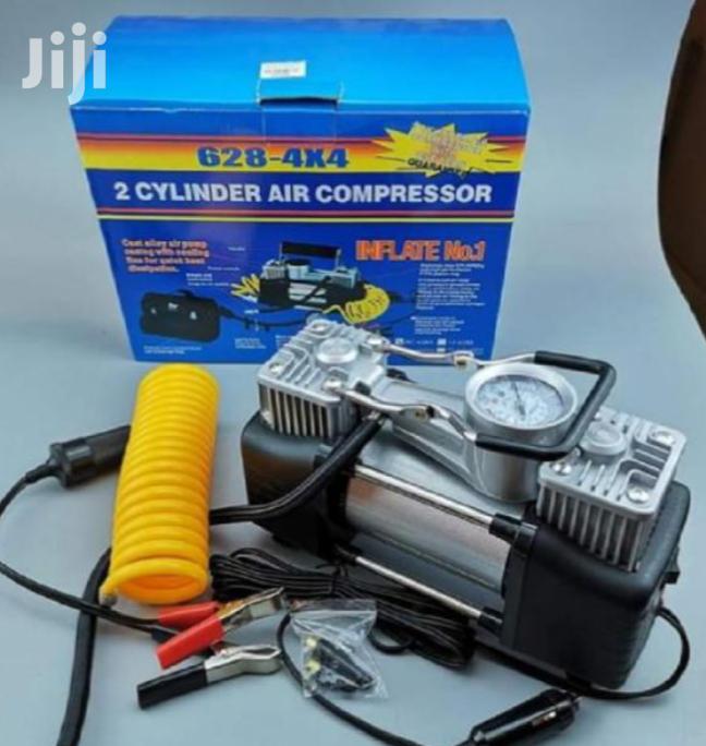 New 2 Cylinder Air Compressor, Free Delivery Within Nairobi Town.