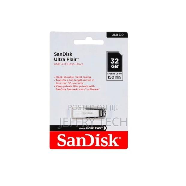 Sandisk 32gb Ultra Flair Flash Drive,3.0 /150mbps