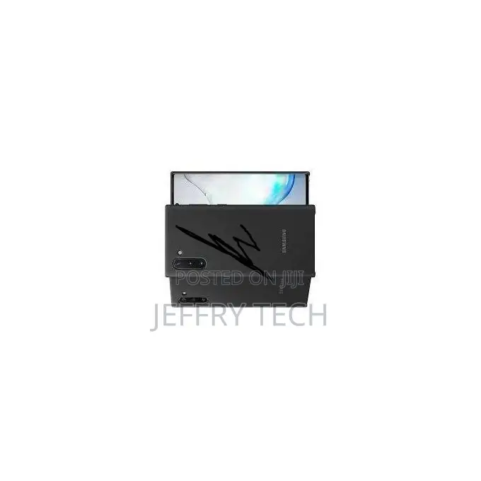 Samsung Galaxy NOTE 10 Liquid Silicone Phone Case/Cover-Blac