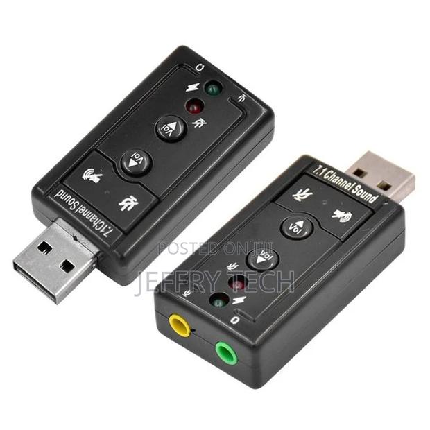 DIMAN-HD02 External USB Virtual 7.1 Channel Sound Card- - thumbnail 2