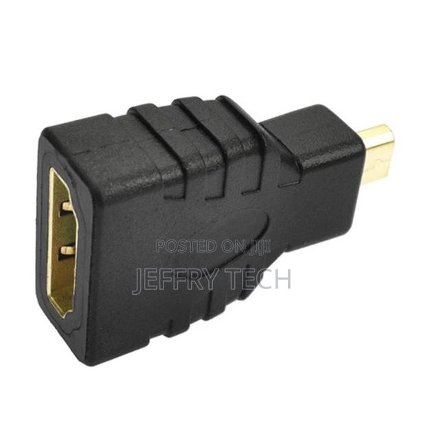 Micro Hdmi-Compatible Male to Hdmi-Compatible-Black