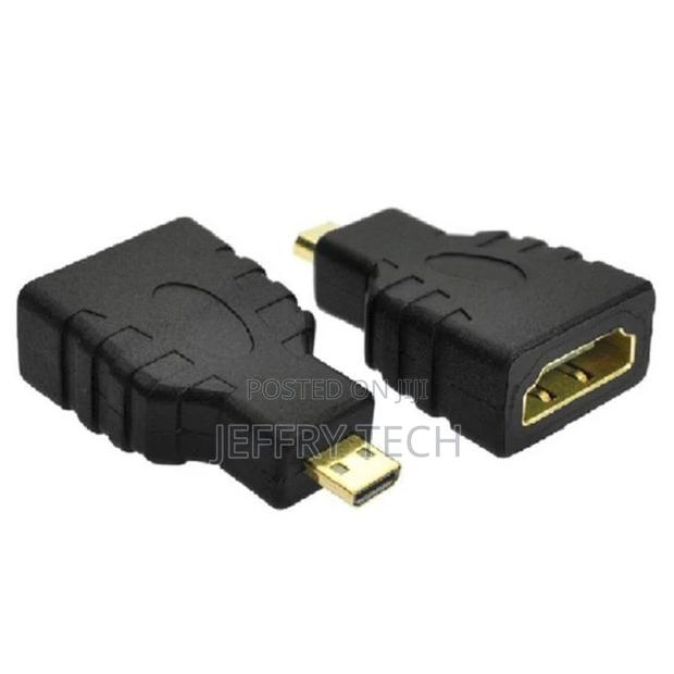 Micro Hdmi-Compatible Male to Hdmi-Compatible-Black - thumbnail 2