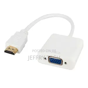 1080P Hdmi-Compatible Male to VGA Female Converter-Black