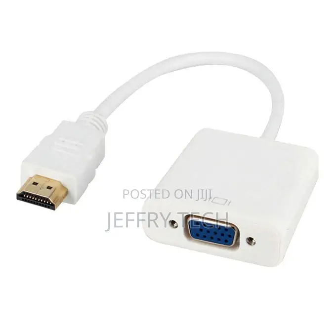 1080P Hdmi-Compatible Male to VGA Female Converter-Black