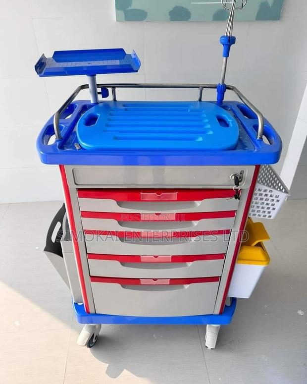 Crash Cart/ Hospital Trolley - main view