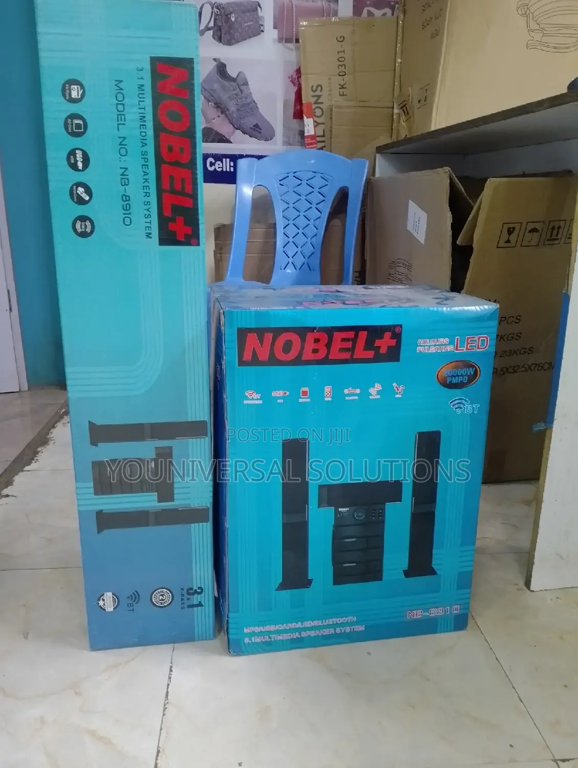 Nobel Plus 8910 3.1 Ch Multimedia Speaker.