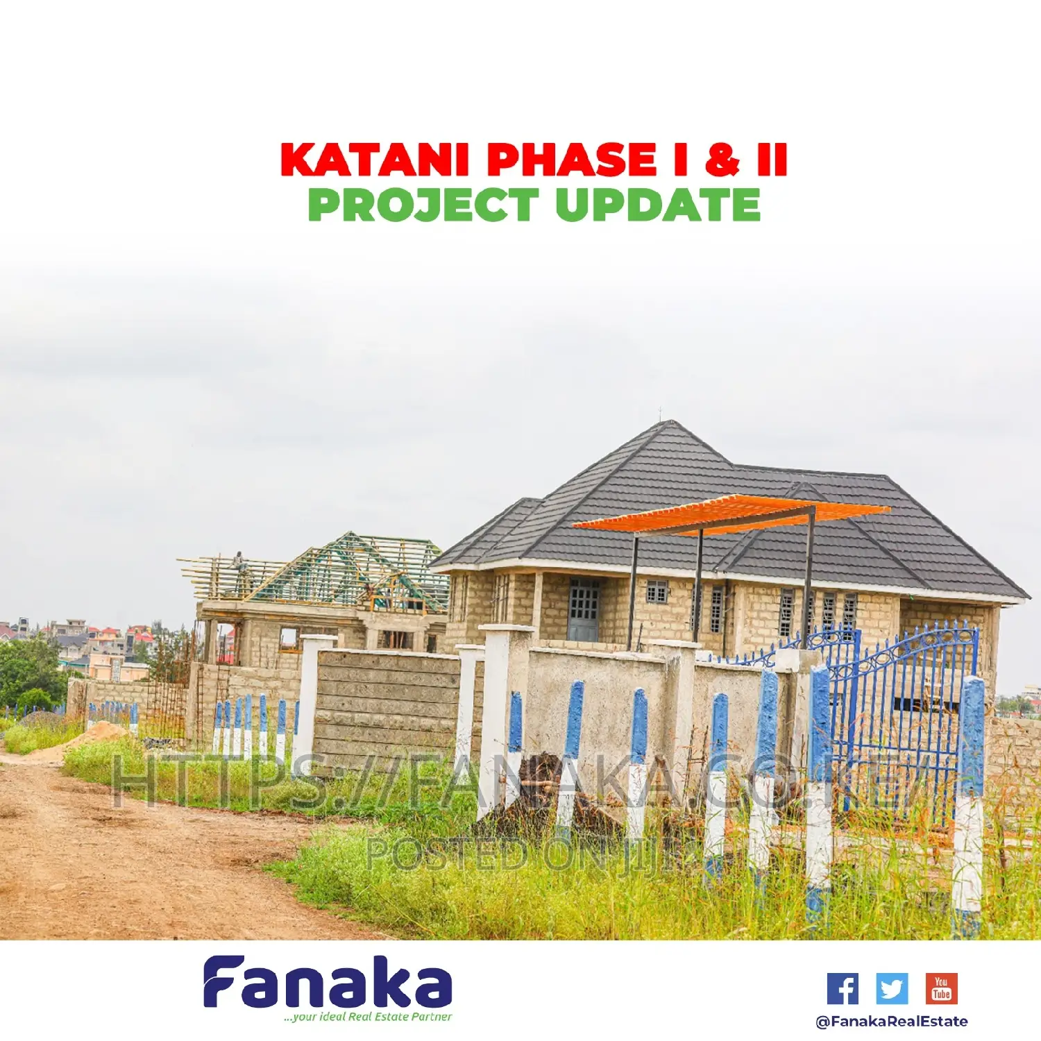 Katani Plots Near the Airport at 1.8M Ww^