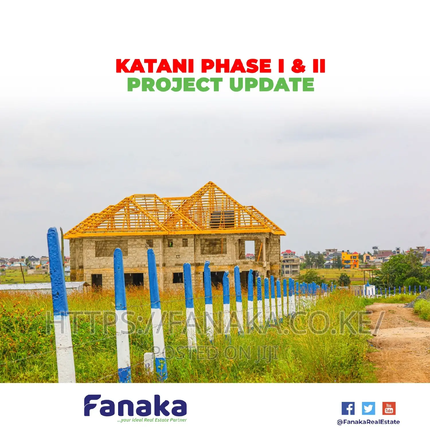 Katani Plots Near the Airport at 1.8M Ww^
