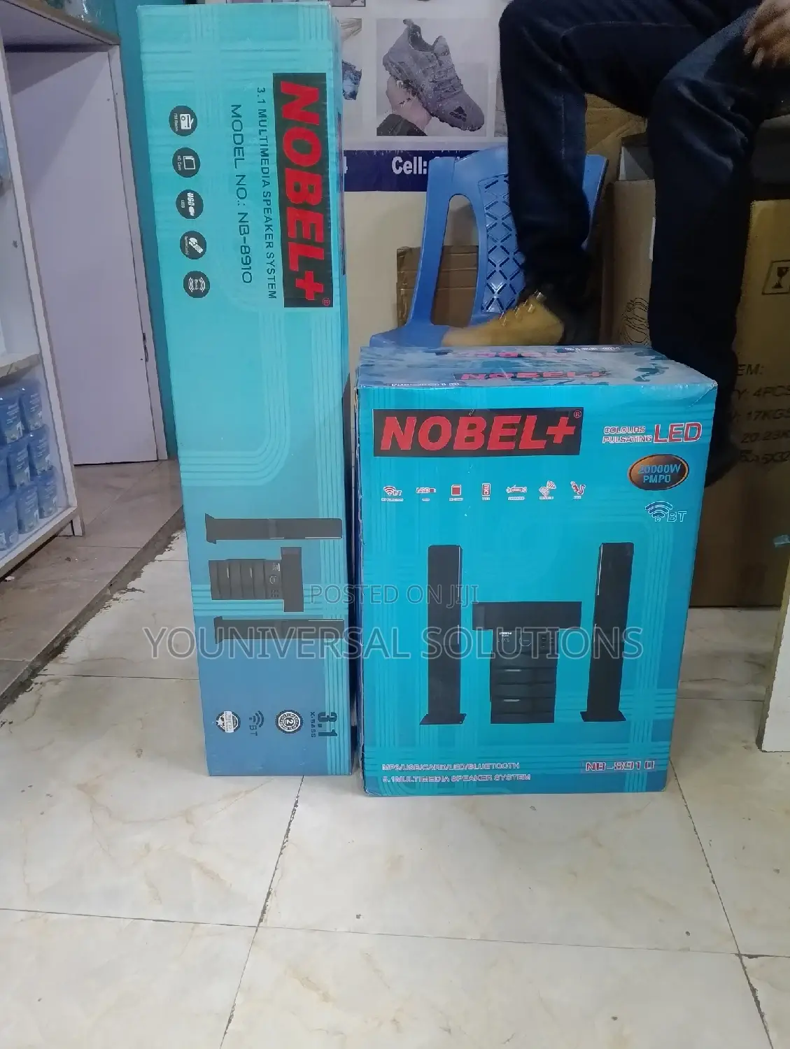 Nobel 3.1 Ch Multi Media Speaker.8910