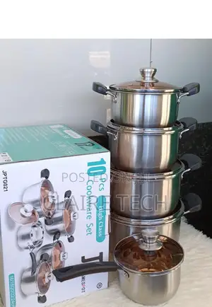 James Pot 10 Pieces Cookware
