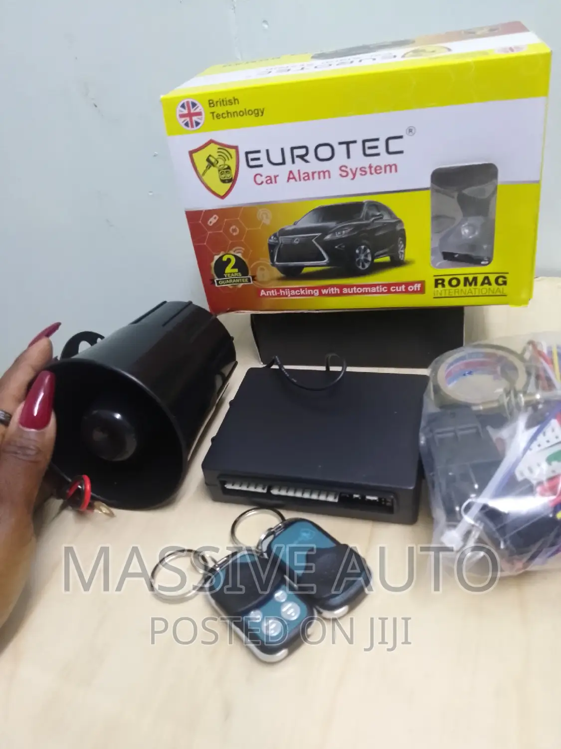 Buy Eurotec Car Alarm System/ Cutoff Car Alarm System