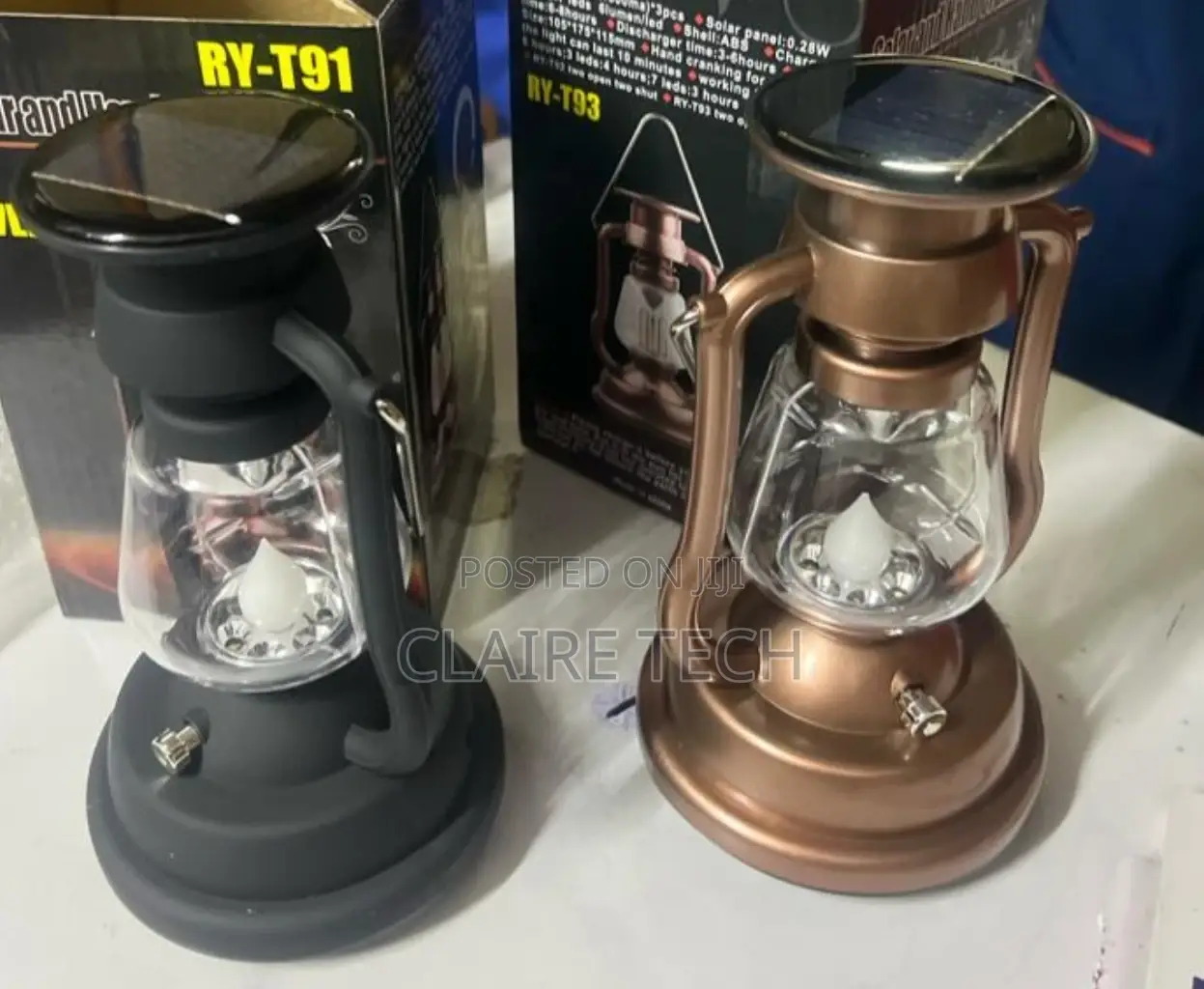 New and Unique (RY-T91)Solar Hand Crank Lamp Available