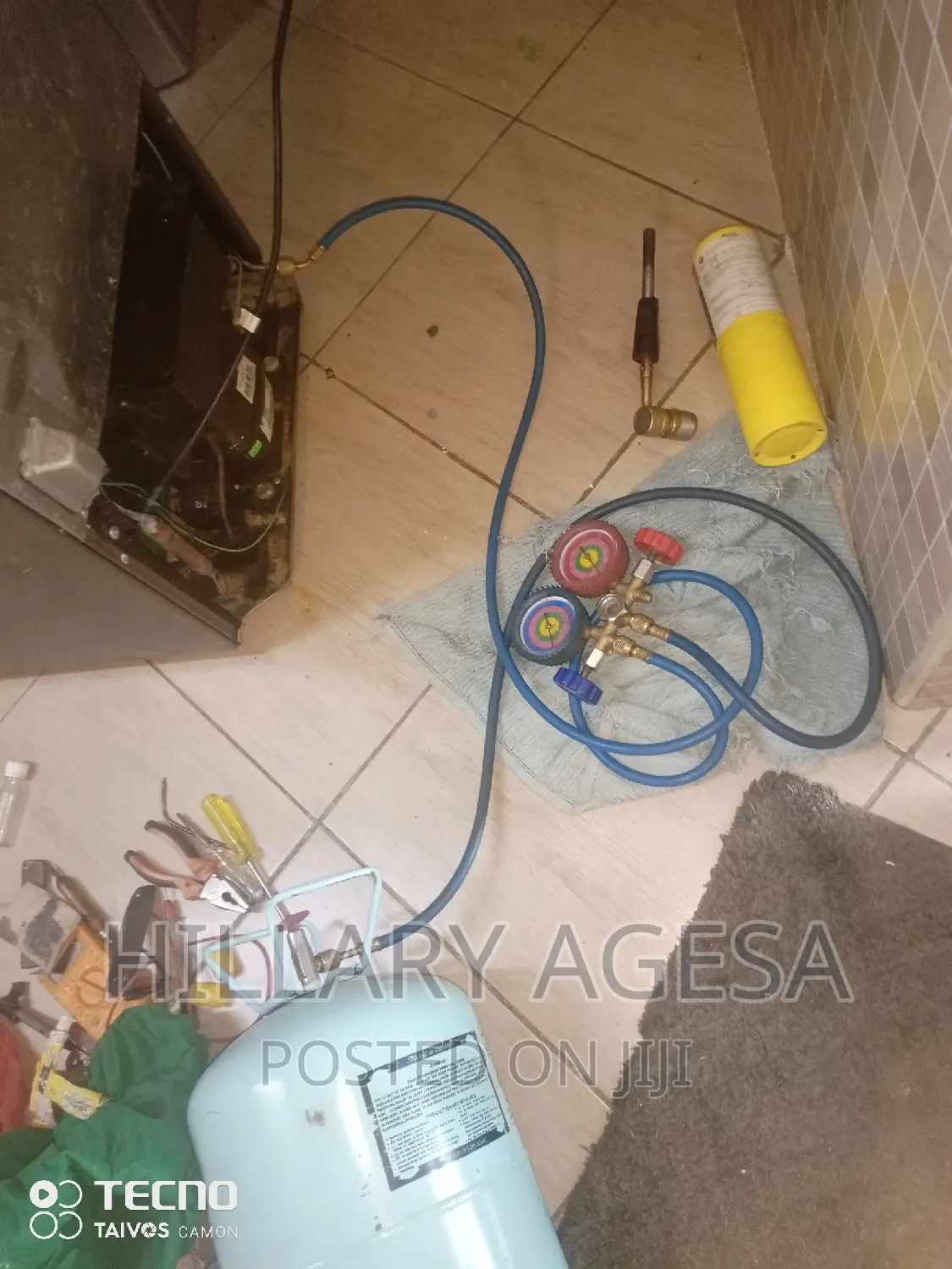 Fridge Gas Leak Repair