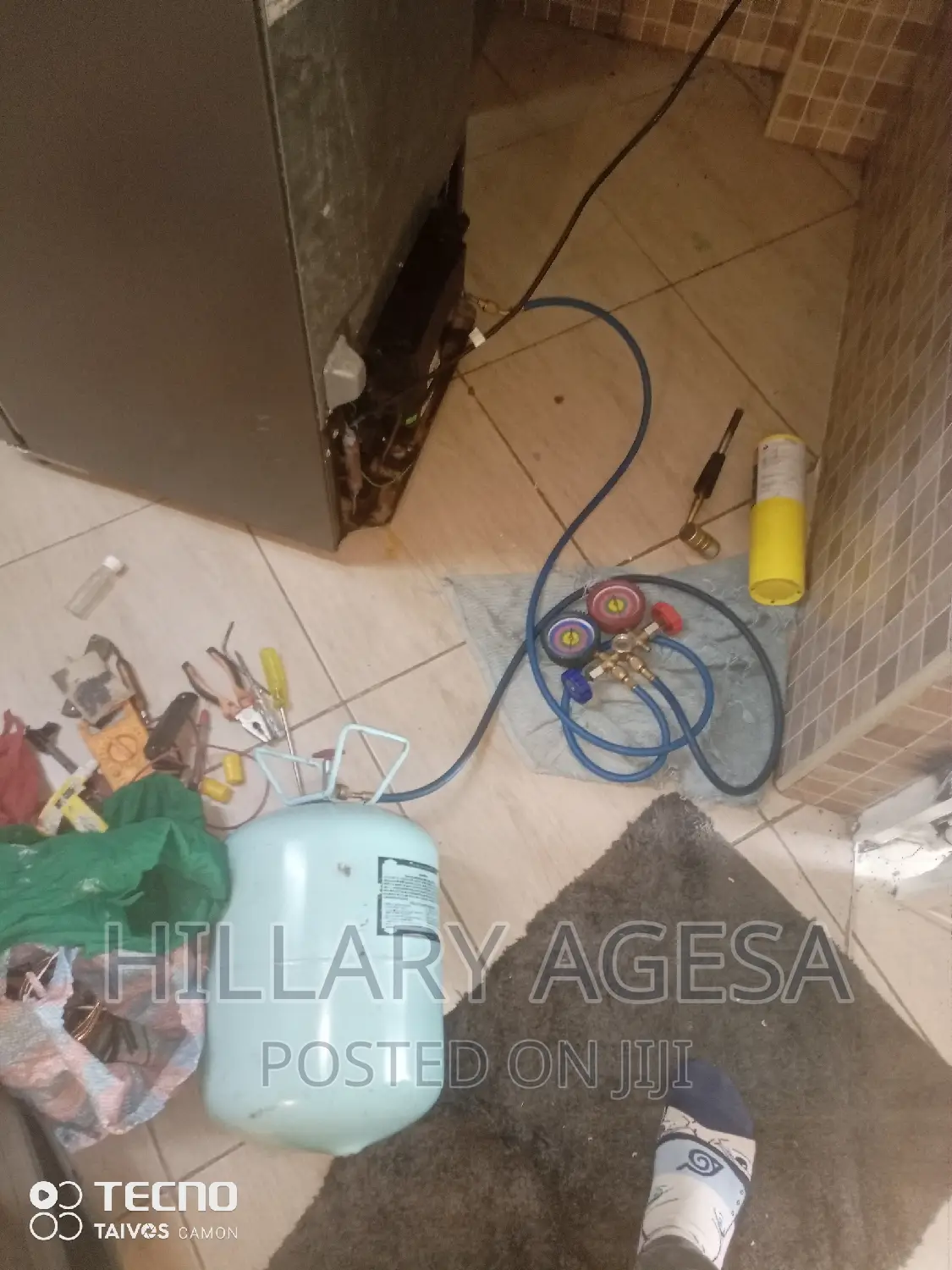 Fridge Gas Leak Repair