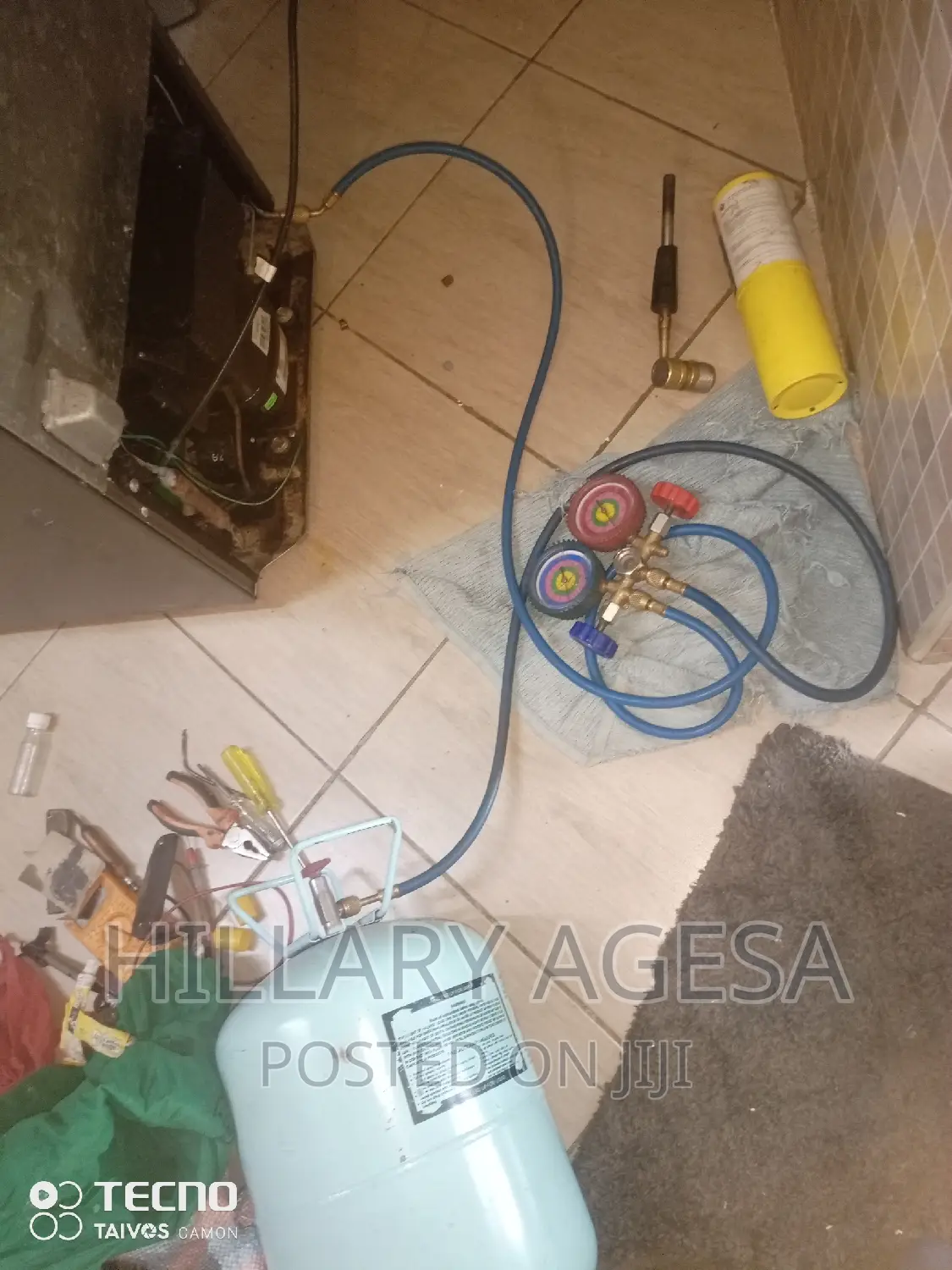 Fridge Gas Leak Repair