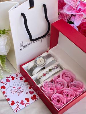 Silver Floral Gift Set - thumbnail 2