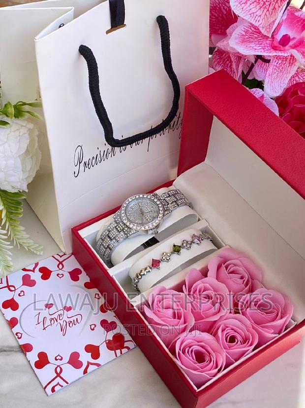 Silver Floral Gift Set - thumbnail 4