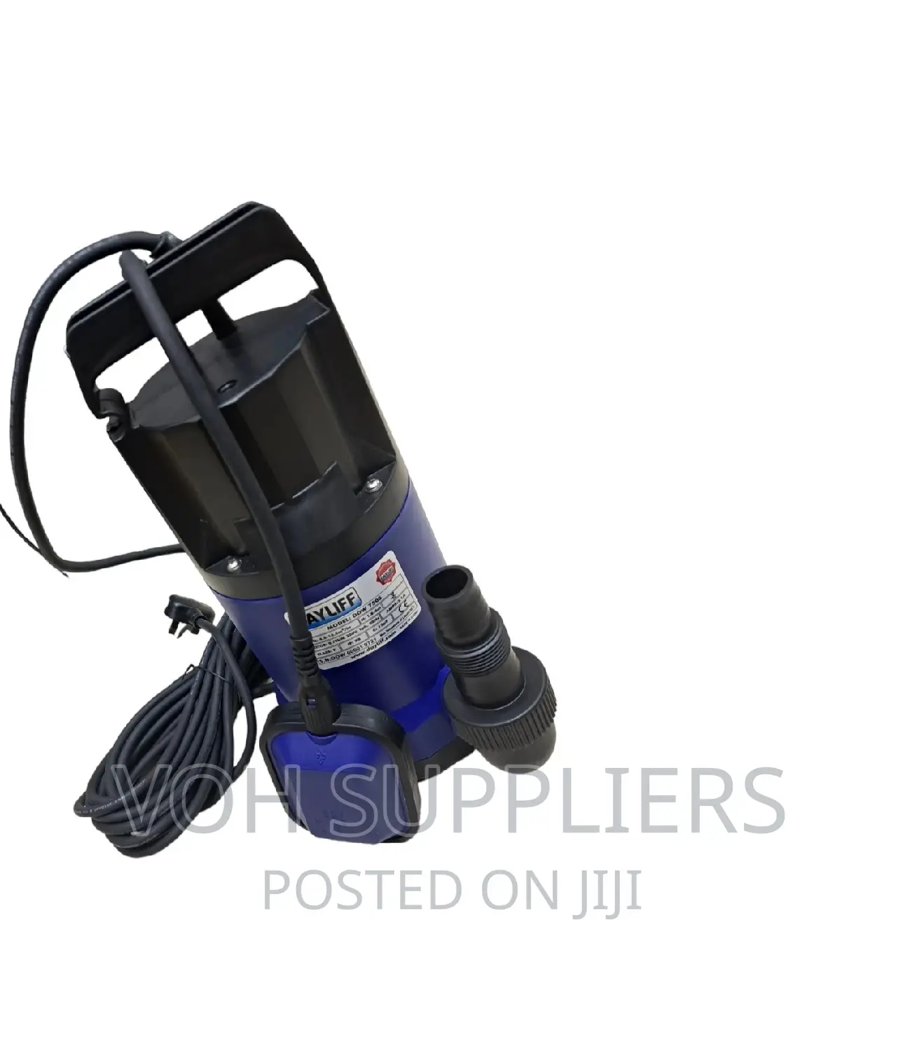 Drainage Pump Model DDW-750S Water Pump