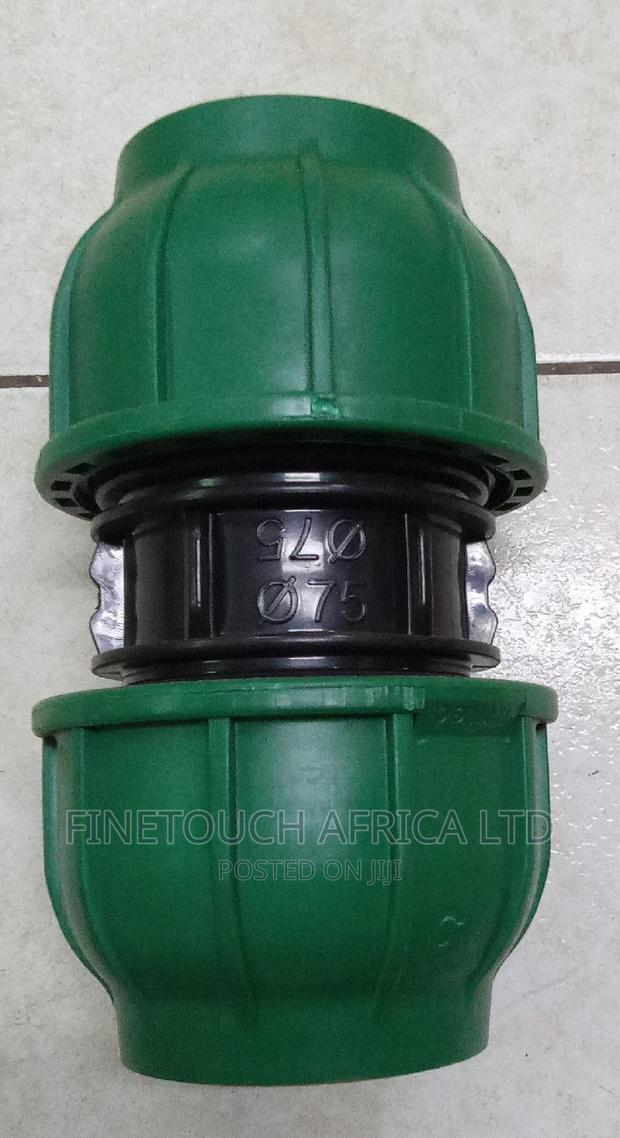 HDPE Compression Coupler 75mm