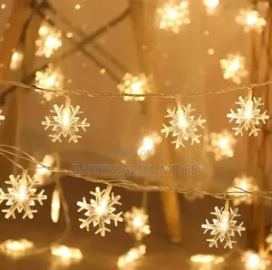 Christmas Lights 3M Snowflake String LED Fairy 240v Xmas