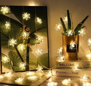 Christmas Lights 3M Snowflake String LED Fairy 240v Xmas