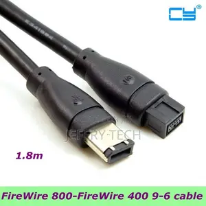 Plug-and-Play Swap Compat 9 Pin / 6 Pin Beta Firewire 400