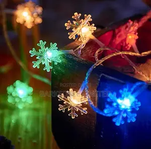 LED Fairy Snowflake String Christmas Lights 3M 240v Xmas