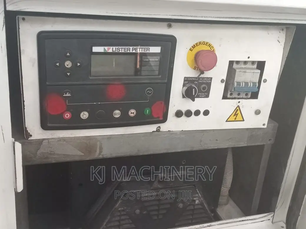 Lister Petter Diesel Silent Generator 17kva Slightly Used