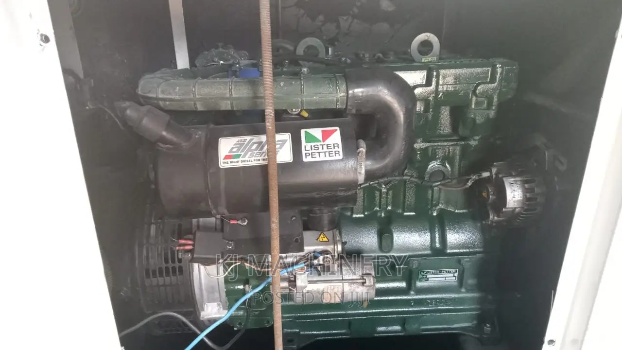 Lister Petter Diesel Silent Generator 17kva Slightly Used