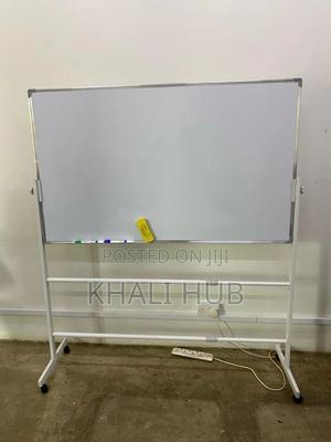 White Board White Board White Board With Stand 5ftx3ft. - thumbnail 2