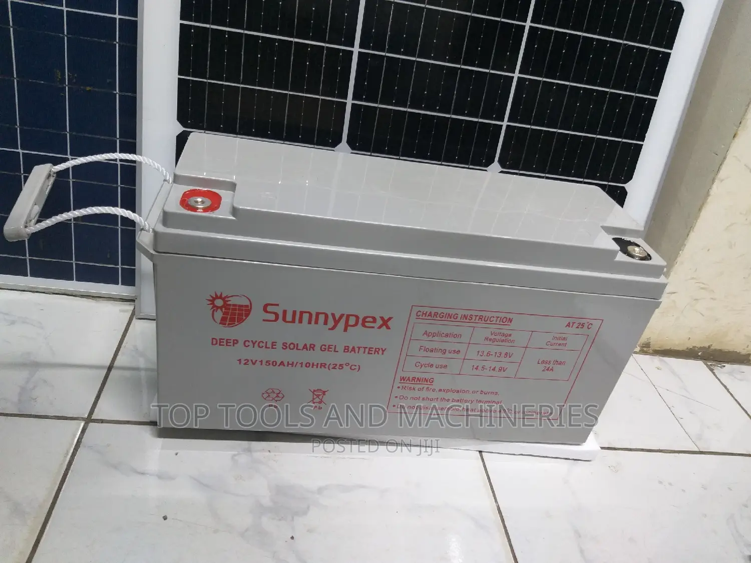 Sunnypex 150ah Solar Battery Maintenance Free