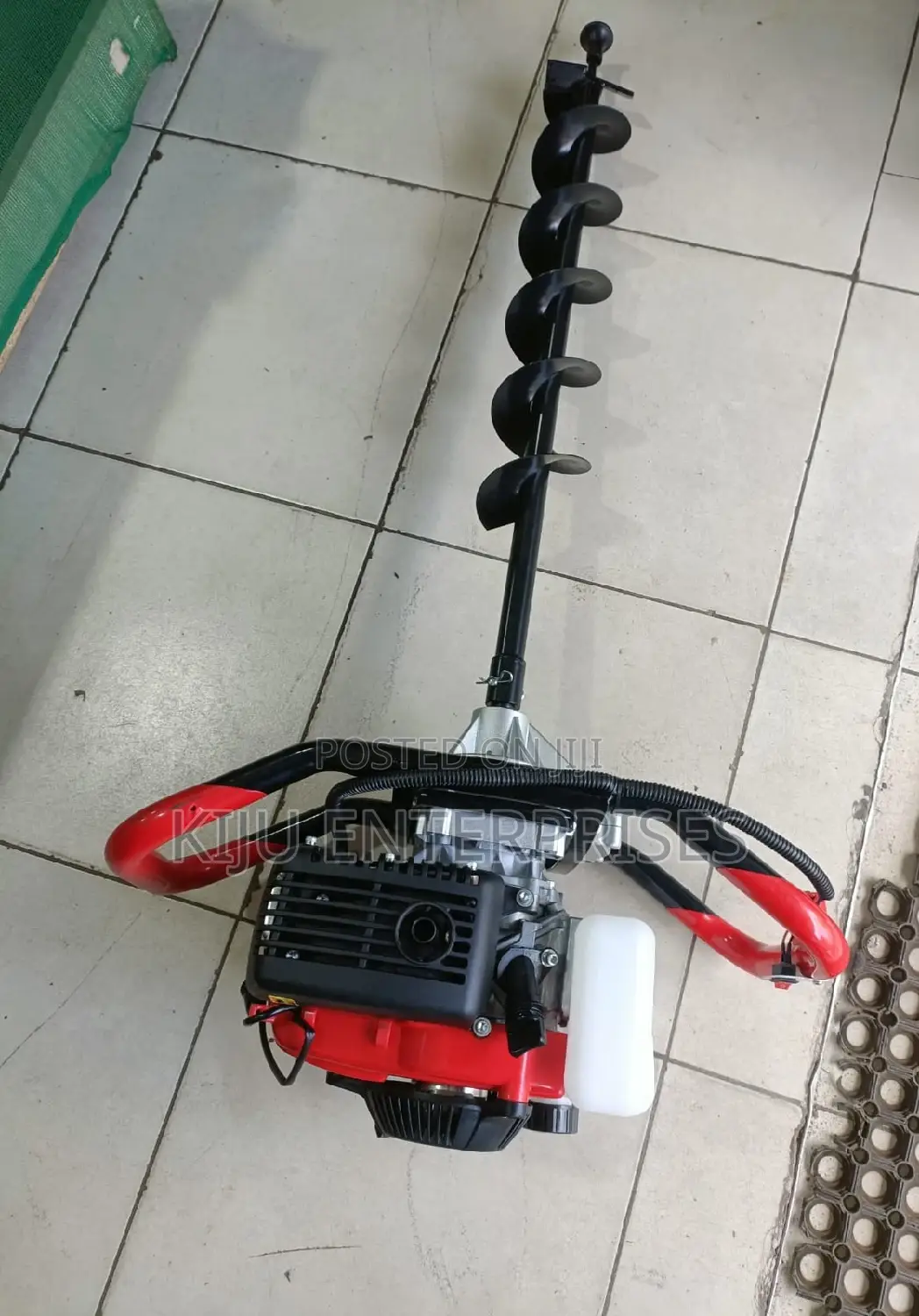 Earth Auger Petrol Powered Machine
