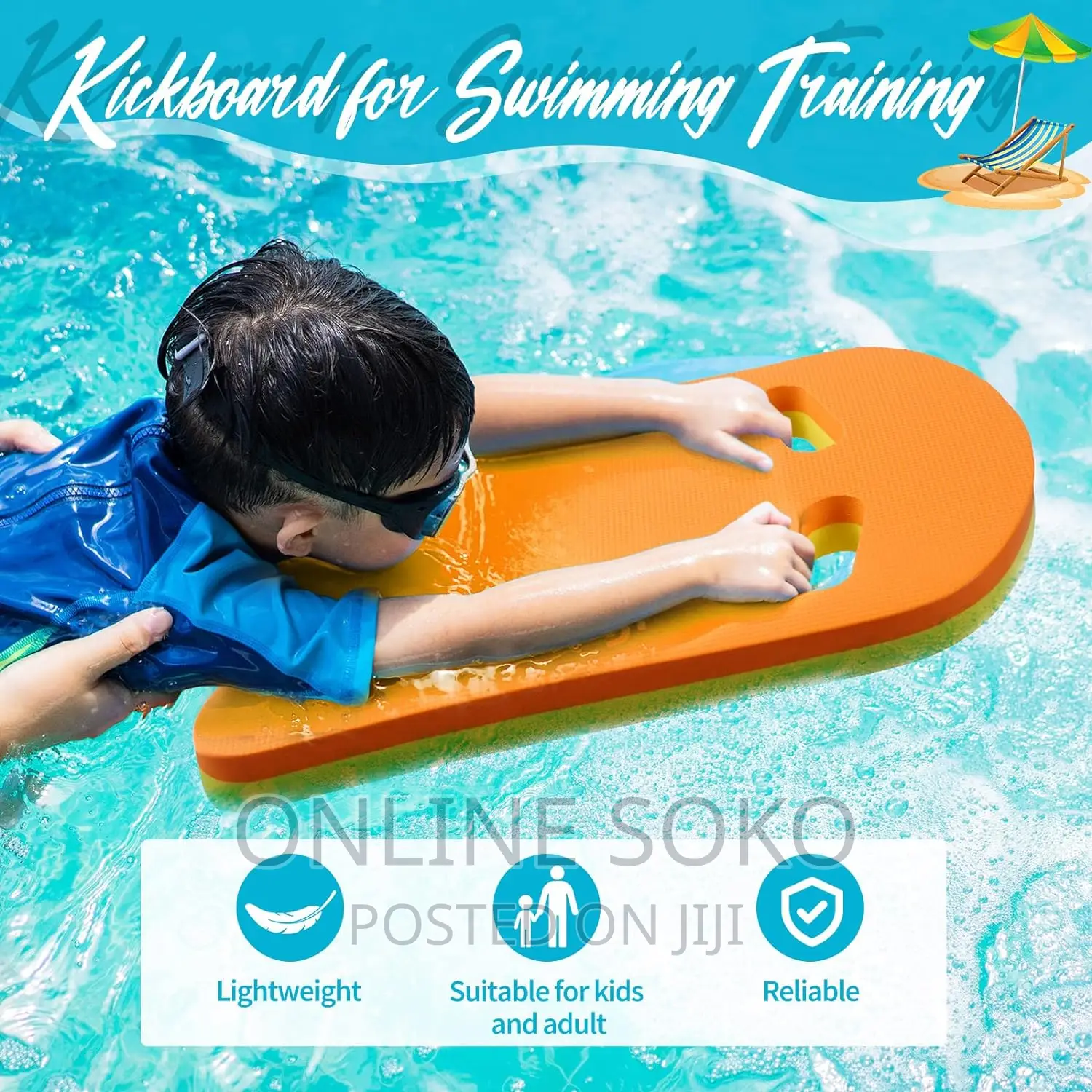 Beginners Swimming Kickboard Kick Boards Swim Training Aid
