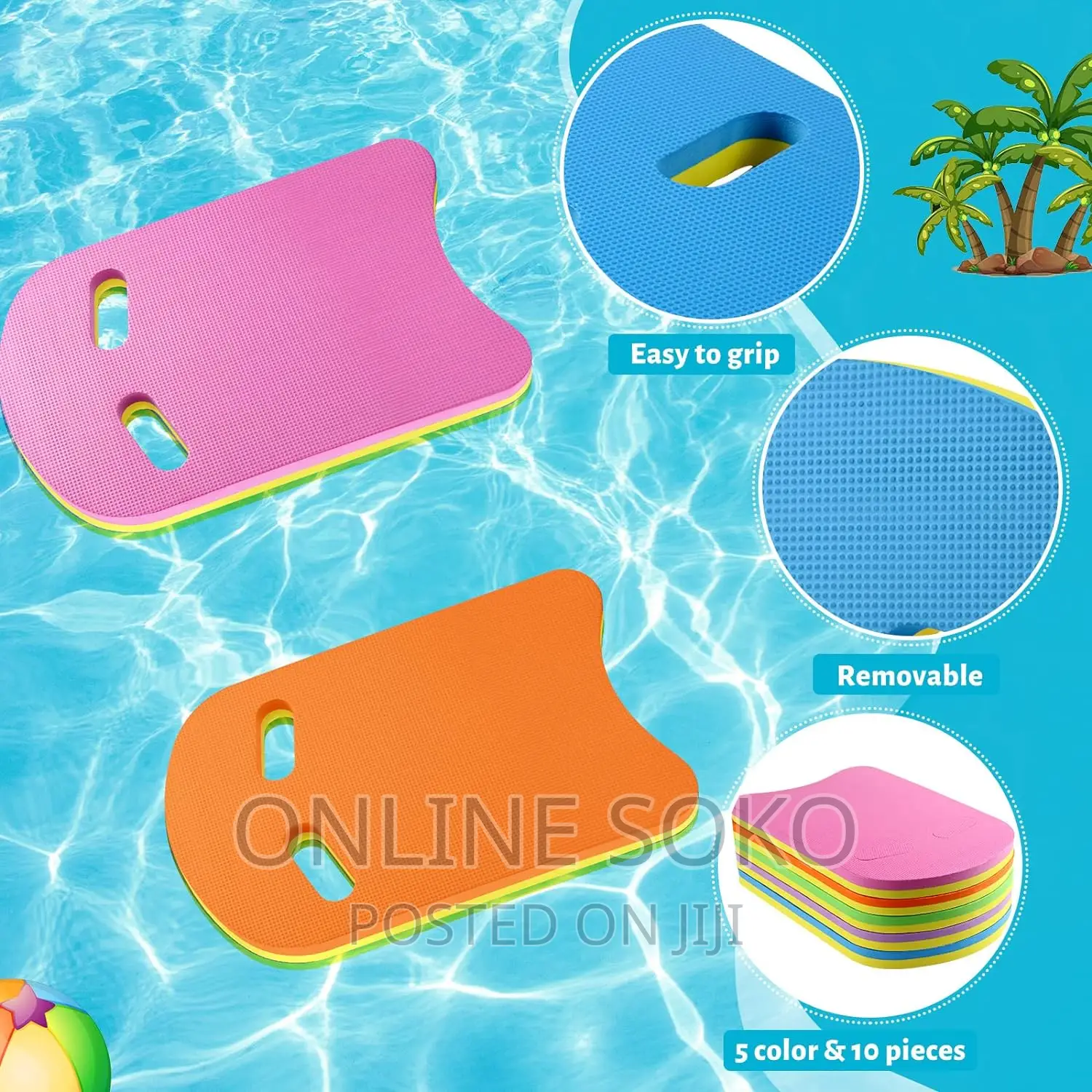 Beginners Swimming Kickboard Kick Boards Swim Training Aid
