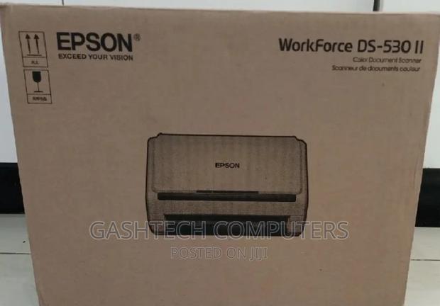 Epson Workforce DS--530II Scanner - main view