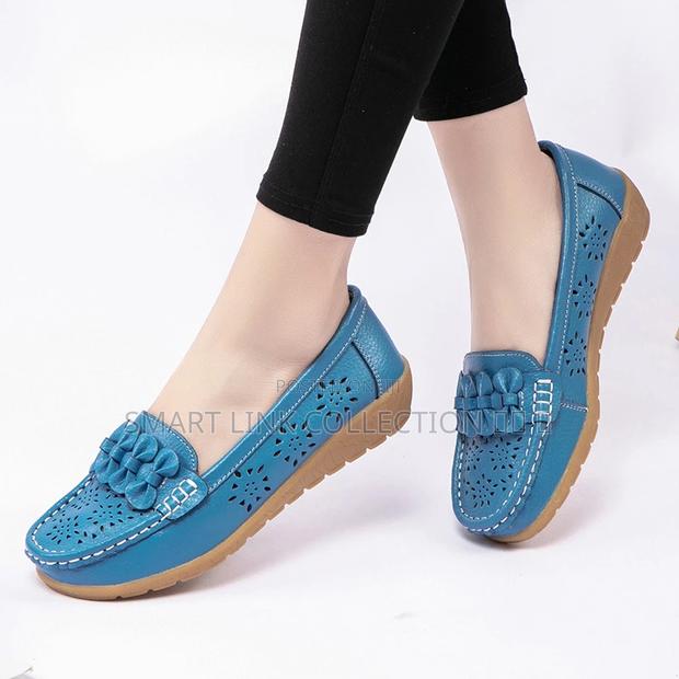 Breathable Wedge Loafers