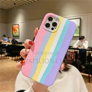 iPhone 14 13 12 Pro Max 11 XS XR 7 8 Rainbow Cases Covers