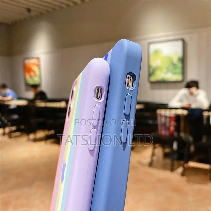 iPhone 14 13 12 Pro Max 11 XS XR 7 8 Rainbow Cases Covers