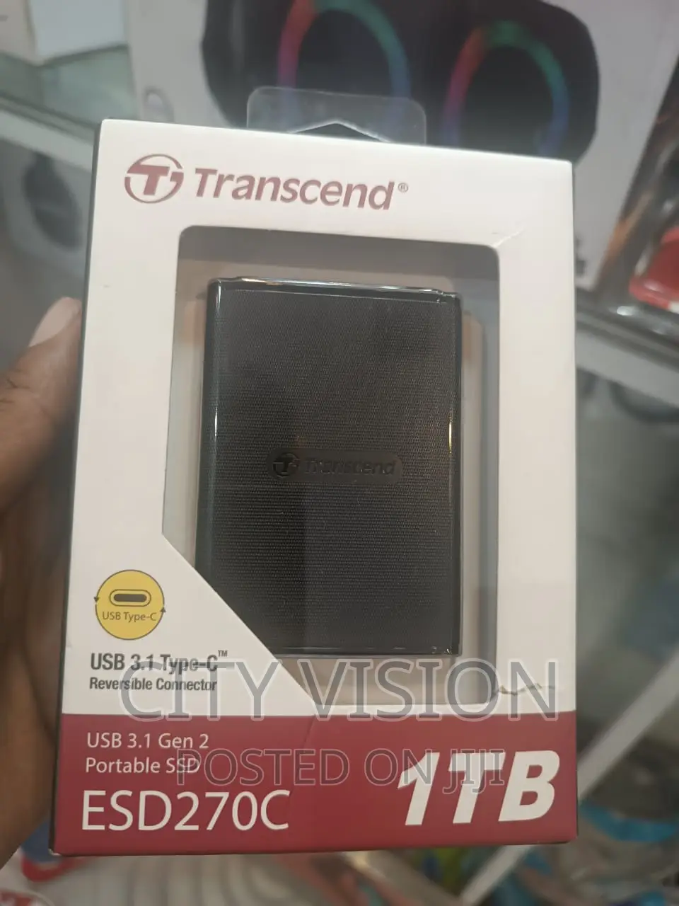 Transcend ESD270 1TB Transcend ESD270C 1tb!! 1tb Portable!