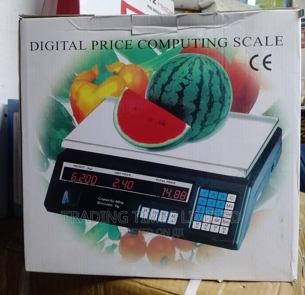 Digital Computing Scale - main view