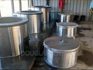 100ltrs Stainless Steel Energy Saving Jiko.