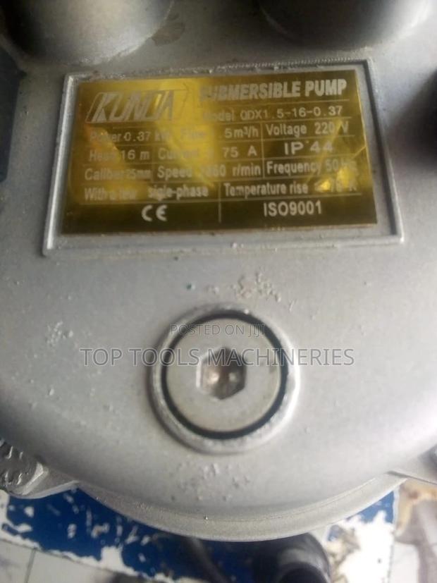Kunda Submersible Pump 0.5hp 16m Head - main view