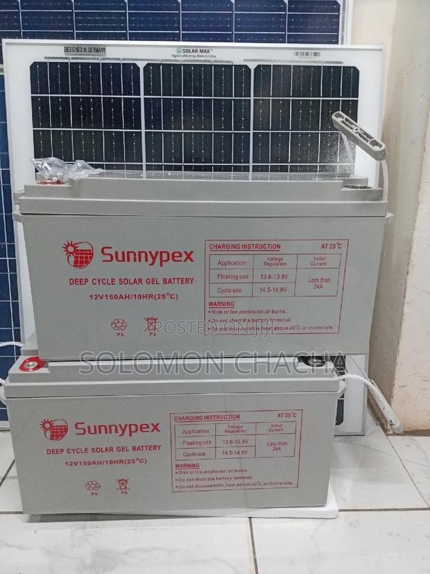 Sunnypex 12v 150ah Gel Solar Battery - thumbnail 3