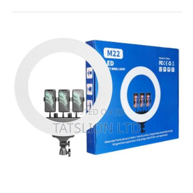 Ring Light 22 Inch With 7FT Heavy Tripod Stand New - main view