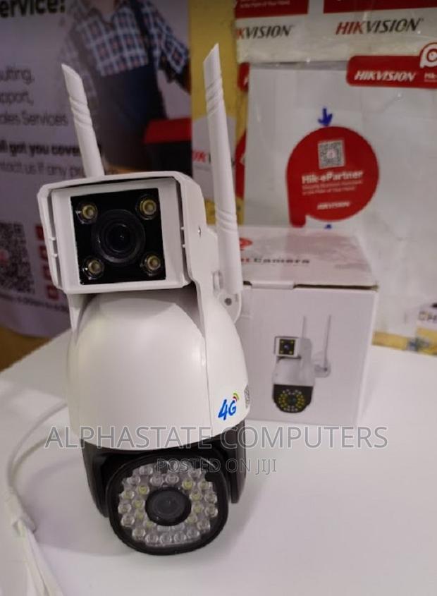Dual Lens 2.0MP PTZ Smart Camera IP Wifi Wireless 4G PTZ