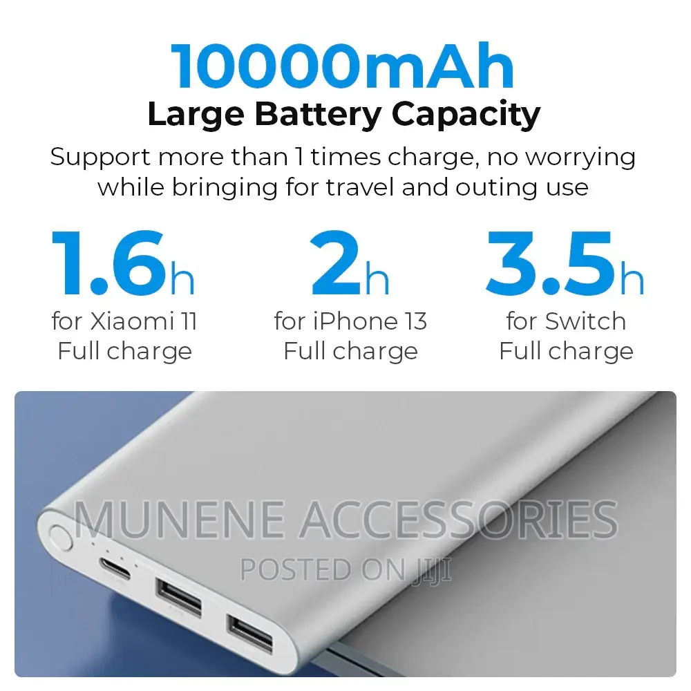 Xiaomi Mi 22.5W Powerbank 3 10000mah Pd USB C Fast Charging