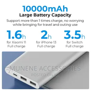Xiaomi Mi 22.5W Powerbank 3 10000mah Pd USB C Fast Charging