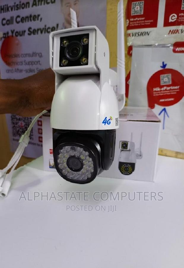 Wireless 4G Simcard Dual Lens PTZ Camera With Night Vision - main view