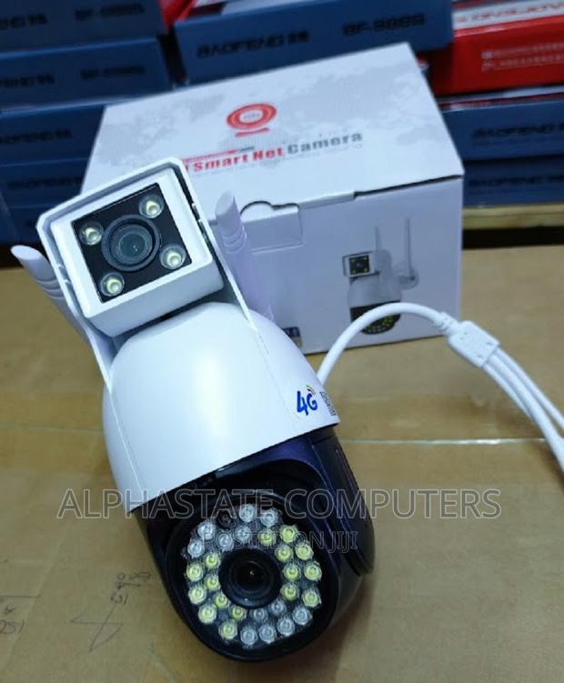 Full HD 4G Simcard Dual Lenses PTZ Nanny Camera 360degrees