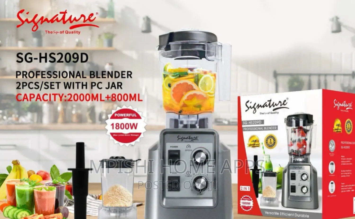 1800W Professional Signature Blenders